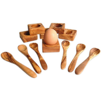 Eierbecher Holz Set