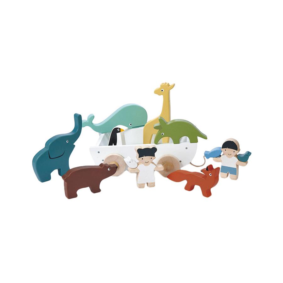 Holzfiguren Set Tiere