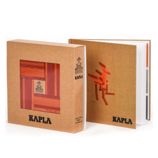 Kapla Holzbausteine 40 Rot Orange