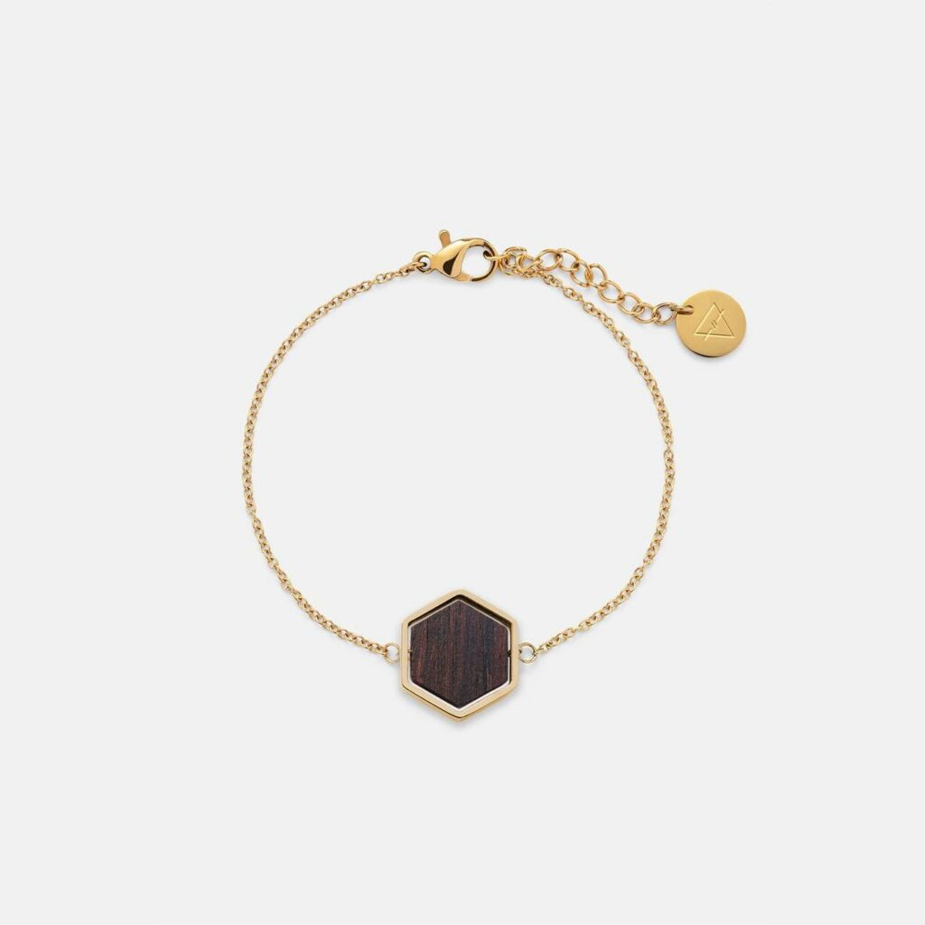 Kerbholz Armband Hexa