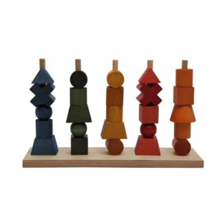 Wooden Story Steckspielzeug Bunt
