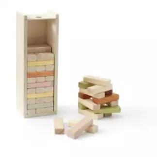 Stapelturm Holz mehrfarbig